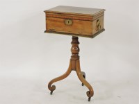 Lot 798 - A Regency rosewood teapoy