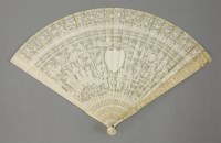 Lot 154 - A Canton ivory Fan