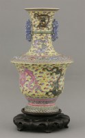Lot 75 - A polychrome Vase