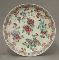 Lot 440 - A famille rose Dish