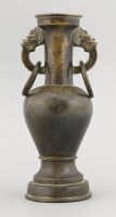 Lot 123 - A bronze Vase