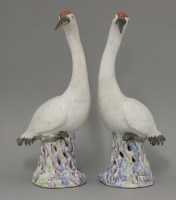 Lot 48 - A pair of Manchurian Cranes