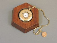 Lot 270 - A rolled gold Waltham half hunter pocket watch