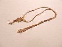 Lot 41 - An Italian fox tail necklace