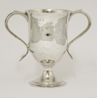 Lot 155 - A George III silver two-handled cup