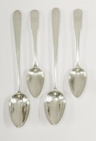 Lot 200 - A pair of George III Irish silver pointed old english pattern basting spoons