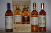 Lot 55 - Assorted Sweet Wines to include: Muscat de Rivesaltes