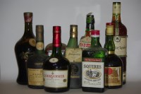 Lot 155 - Assorted Spirits to include: Aguardente Fim de Seculo