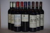 Lot 447 - Assorted 2009 Saint-Émilion Grand Cru to include three bottles each: Grand Barrail Lamarzelle Figeac; La Couronne; Vieux Clos Saint-Émilion; Puy-Blanquet