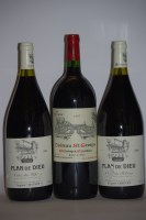 Lot 257 - Assorted Red Wine in magnums to include: Château St Georges