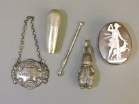 Lot 1136 - Silver items