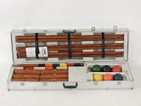 Lot 1577 - A modern Franklin croquet set