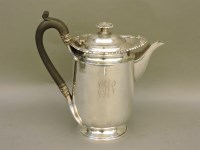 Lot 1285 - A silver water jug