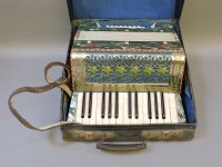 Lot 1437 - An accordion