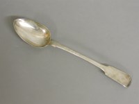 Lot 1168 - A George III silver basting spoon