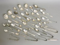 Lot 1173 - A collection of mixed flat ware