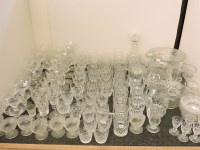 Lot 1484 - A collection of cut glassware