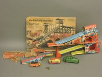Lot 1188 - A German toy mechanically operated coal mine