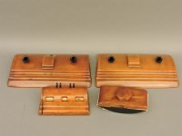 Lot 1480 - A bakelite desk set