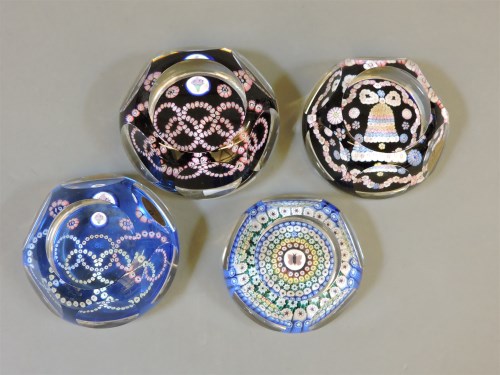 Lot 1350 - Four Whitefriars paperweights