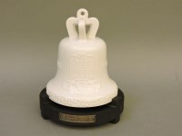 Lot 1236 - A Berlin KPM porcelain bell