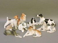 Lot 1517 - Nine Lomonosov dogs