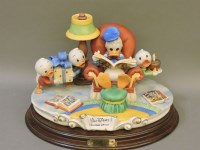 Lot 1682 - A large Walt Disney figure group 'Donald's Birthday'