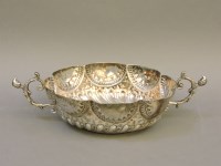Lot 1246A - A Victorian silver two handled bowl