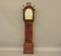 Lot 1880 - An early 19th century mahogany longcase clock