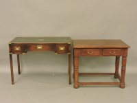 Lot 1884 - A reproduction writing table