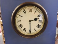 Lot 1598 - A Victorian dial wall clock