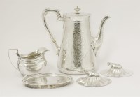 Lot 85 - A collection of George III/Victorian silver