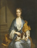 Lot 223 - Circle of Charles Jervas (1675-1739)
PORTRAIT OF A YOUNG LADY