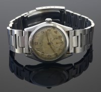 Lot 471 - A gentlemen's stainless steel Rolex Oyster mechanical watch