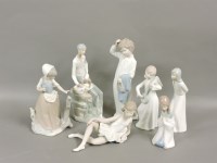 Lot 36 - Nao and Lladro figures