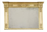 Lot 539 - A Regency gilt overmantel