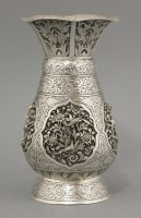 Lot 126 - A silver Vase