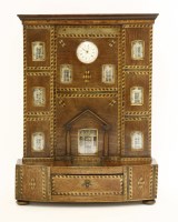 Lot 127 - A mahogany watch stand