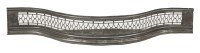 Lot 460 - A George III serpentine steel fender