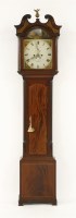 Lot 288 - A George III mahogany eight-day longcase clock