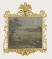 Lot 432 - A Chinese reverse painting on glass