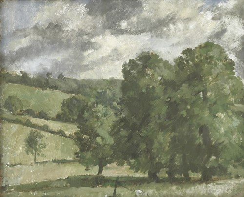 Lot 279 - Peter Greenham RA (1909-1992)
'IN THE COTSWOLDS'
Signed with initials l.r.