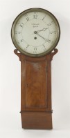 Lot 286 - A mahogany tavern clock