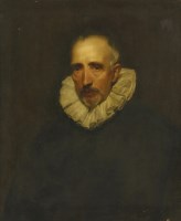 Lot 222 - After Sir Anthony van Dyck
PORTRAIT OF CORNELIS VAN DER GEEST
Oil on canvas
76 x 63cm