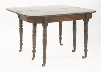 Lot 413 - A George IV mahogany dining table