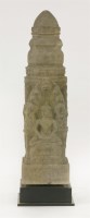 Lot 24 - A Thai sandstone obelisk