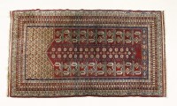 Lot 422 - A Turkoman rug