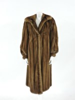 Lot 323 - A ladies' full-length mink fur coat