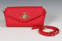 Lot 385 - A Vivienne Westwood 'Divina Ecopelle' red handbag