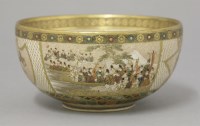 Lot 275 - A Kyoto 'Satsuma' Bowl